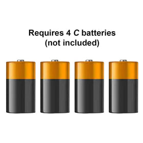 GSE Shuffler powered by batteries for portable play.