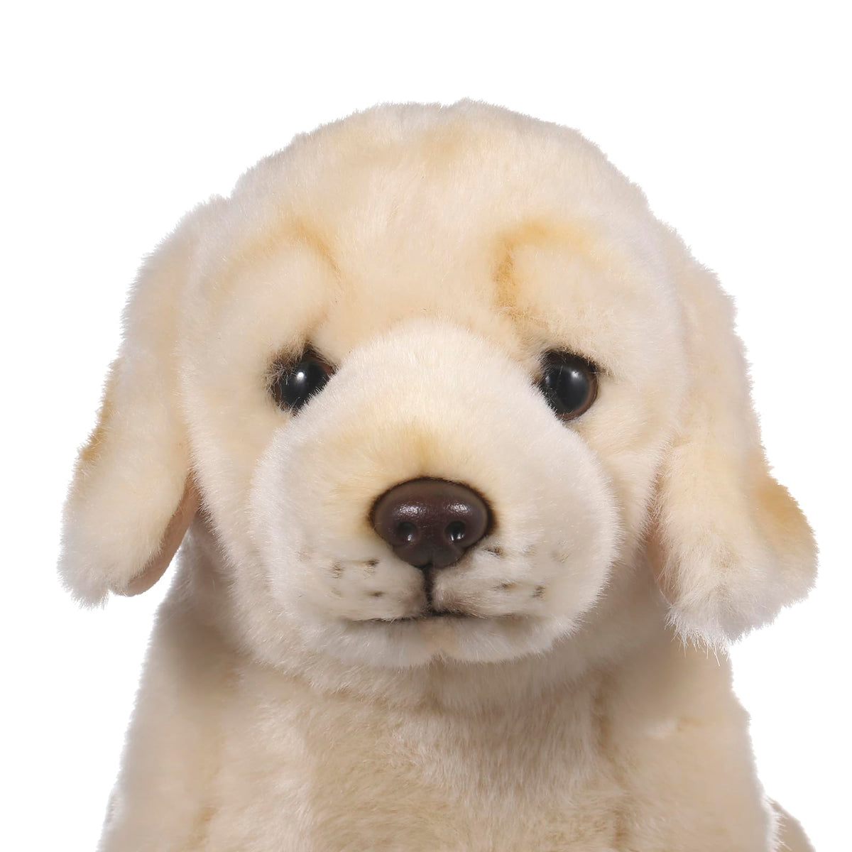 gtadqiu Golden Retriever plush full body view highlighting cuddly size