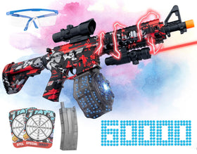GTSHOMO Large Gel Splat Blaster in Red for outdoor play and quick action