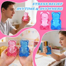 Gucbbaui portable 8 cm squishy fits easily in hand.