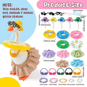 GudaAphrmix desk goose outfits dress-skirt set creates varied summer looks