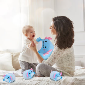Gudisi axolotl plush makes a thoughtful gift for birthdays and holidays.