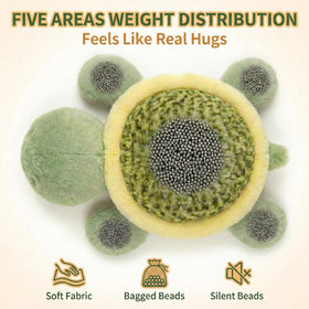 Gudisi weighted turtle plush bead weights provide gentle pressure