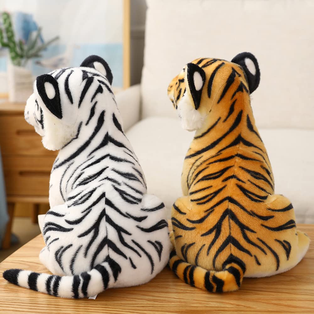 Gudves Tigers plush toy ultra-soft fur invites cozy hugs and play.