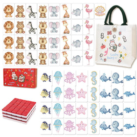 Gueiddi Mahjong Block Set with 65 tiles for travel play and family nights.