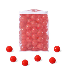 GUESVOT 2.2-inch red ball pit balls in a 100-pack for safe play