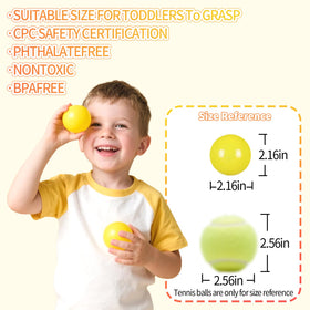 GUESVOT crush-proof air-filled balls withstand indoor toddler play