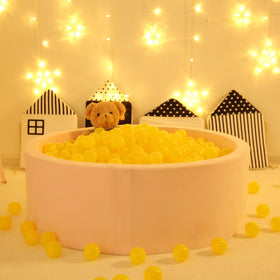GUESVOT ball pit balls with mesh storage bag for mess-free storage