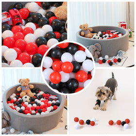 GUESVOT ball pit balls toddler play: versatile for tents, pits, and bounce houses.