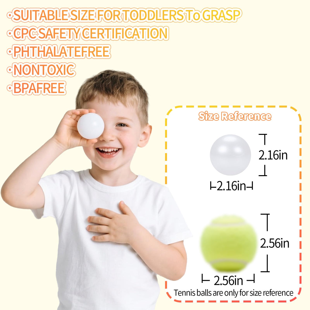GUESVOT BPA- and phthalate-free balls for safer everyday use.