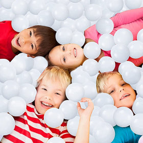 GUESVOT crush-proof plastic balls endure energetic toddler play.
