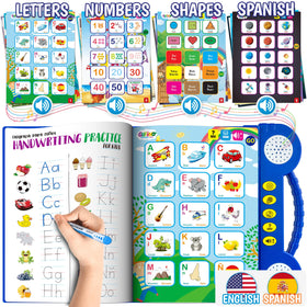 Gufino ABC sound book interactive for kids to hear and learn letters