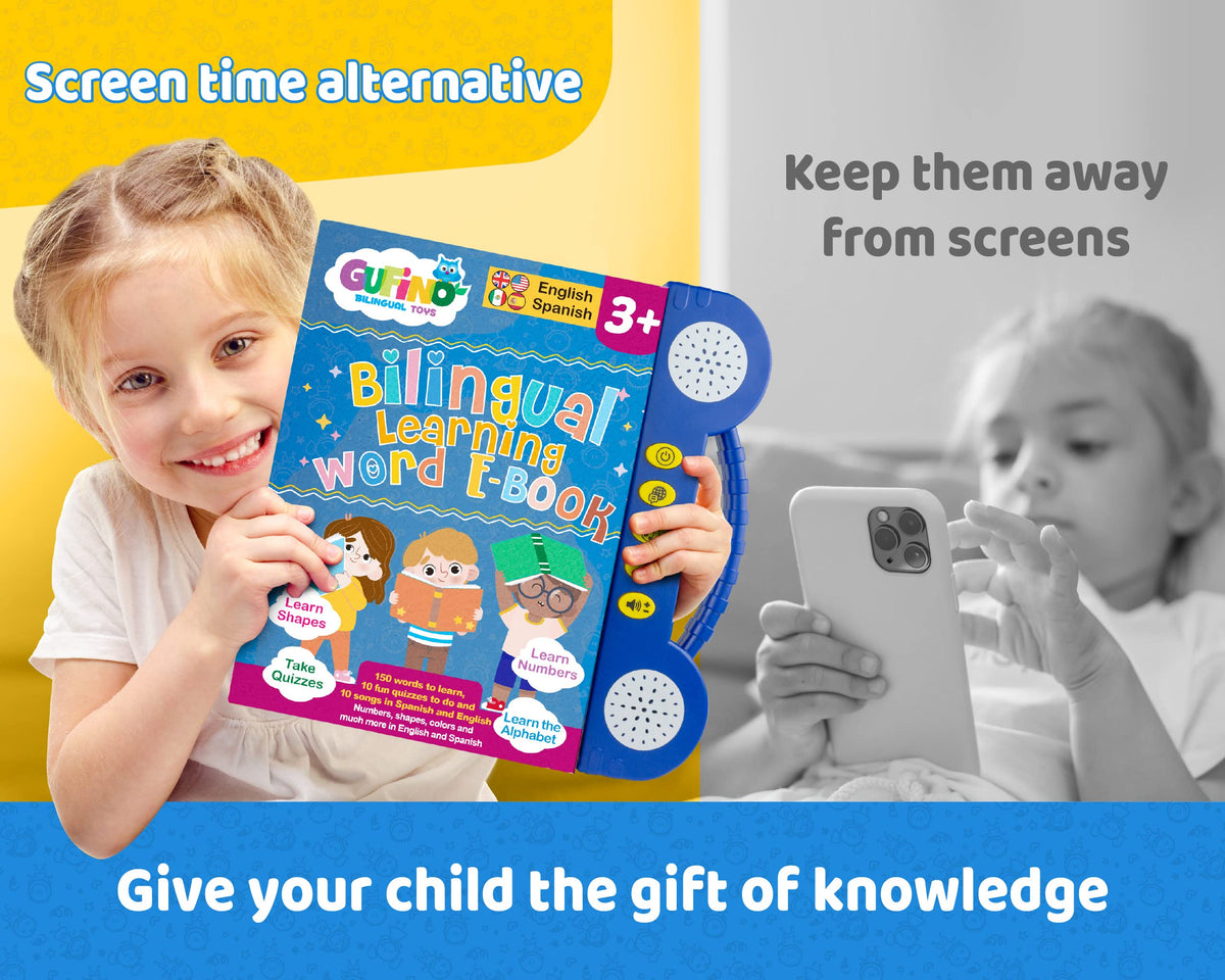 Gufino travel-ready packaging with batteries for learning on the go