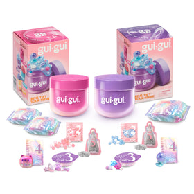 Gui Gui Slime Kit Clear Texture for a crisp, scented slime.
