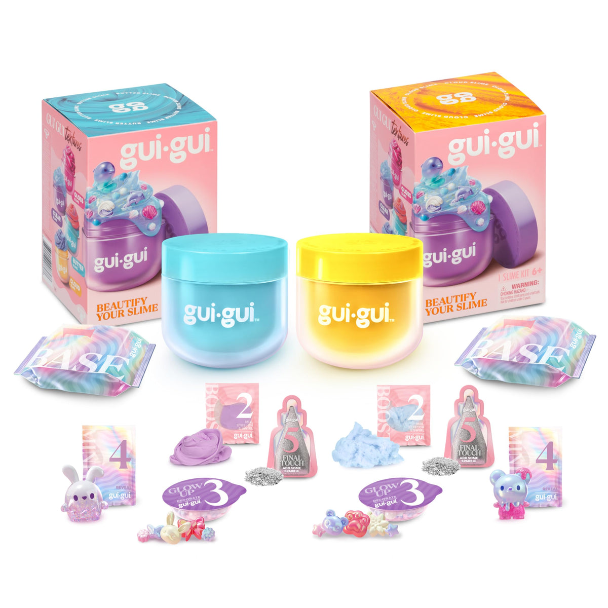 Gui Gui Butter texture slime shows creamy shine for satisfying, mess-friendly play
