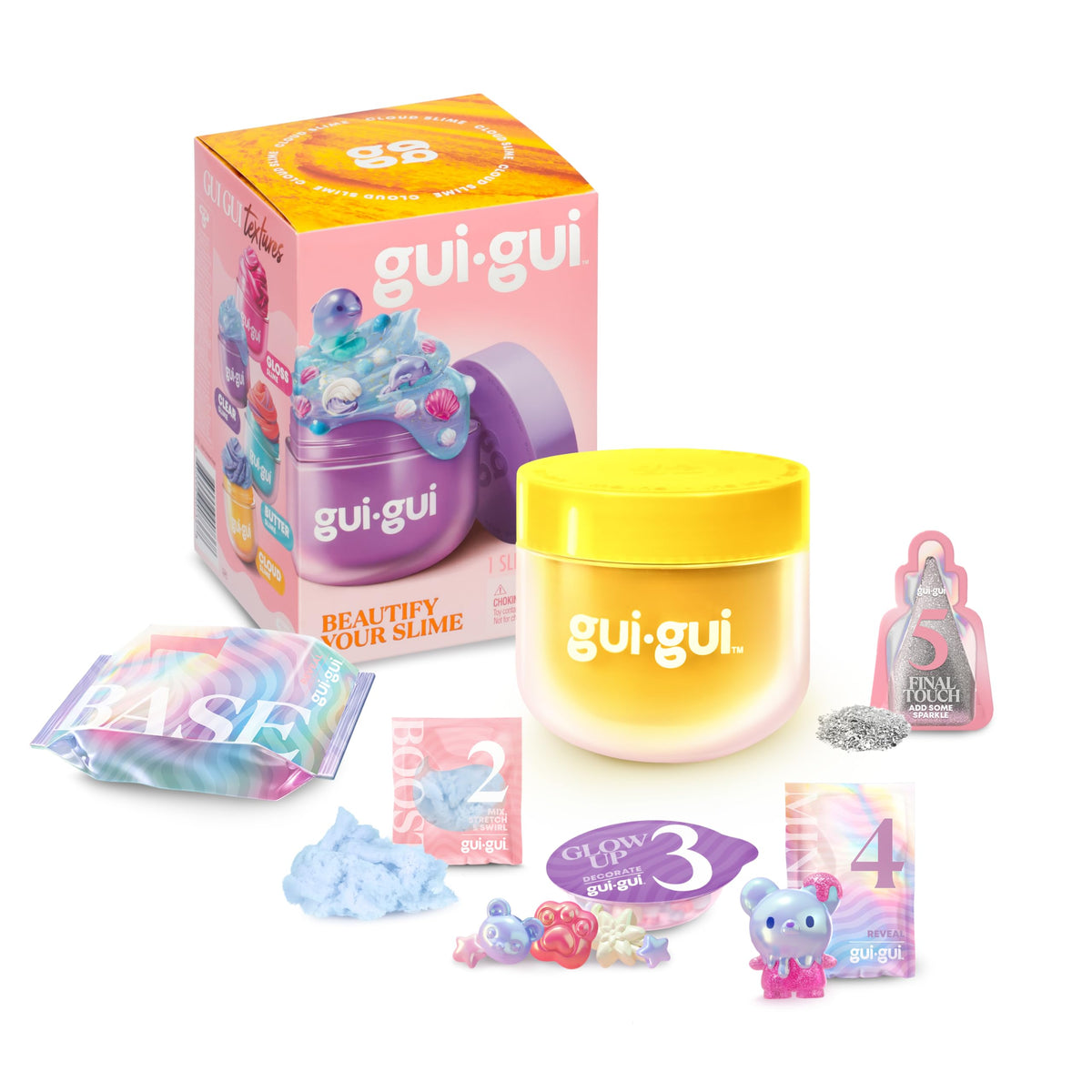 Gui Gui resealable container keeps slime fresh between sessions