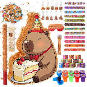Guiqulai Capybara Pinata Full Set—ideal centerpiece for animal-themed parties and easy setup.