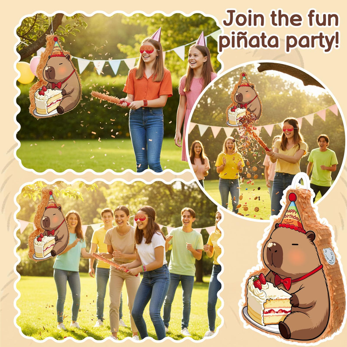 Guiqulai Capybara stickers—bright decorations to personalize keepsakes and planners.