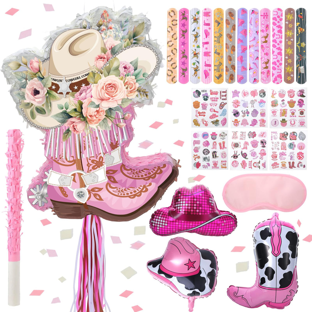 Guiqulai Easter Bunny Pinata package for festive party decoration and candy surprises.