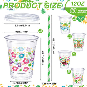 Guiqulai palm tree design cup ideal for beach picnics and gatherings