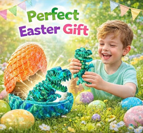 Guminnara 2-pack dinosaur gift set is ideal for Easter and birthdays