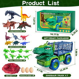 Guminnara four large dinosaur figures invite epic adventures.