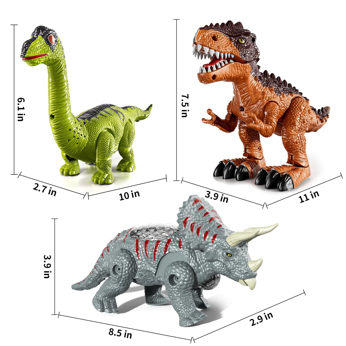 Guminnara Brachiosaurus walking figure adds towering presence for storytelling