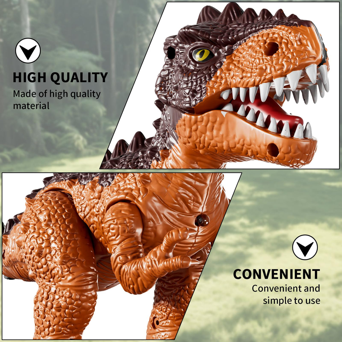 Guminnara Detailed skin texture provides a tactile, realistic feel