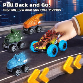 Guminnara dinosaur head cars invite interactive dinosaur-themed adventures.