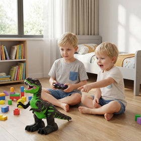 Guminnara RC dinosaur kids playing together for family fun