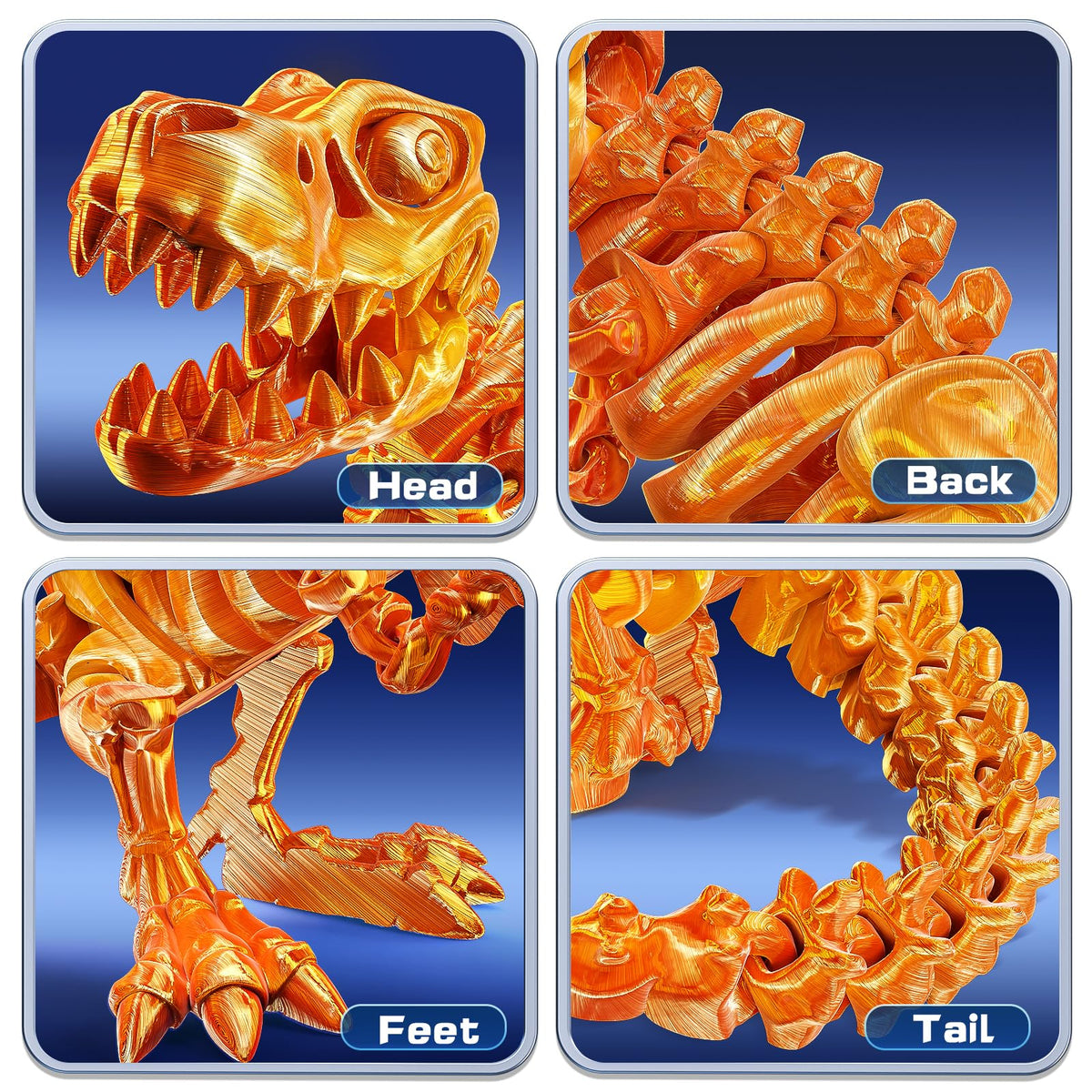 Guminnara transformable dinosaur features hinged joints for posing and storytelling