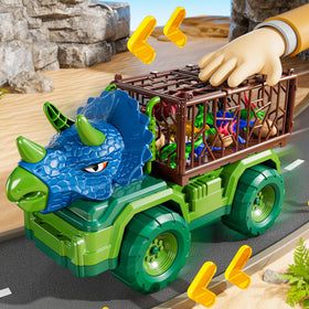 Guminnara Triceratops eggs and nest encourage nesting and discovery play.