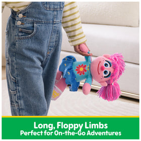 Floppy limbs encourage interactive storytelling and portable playtime.