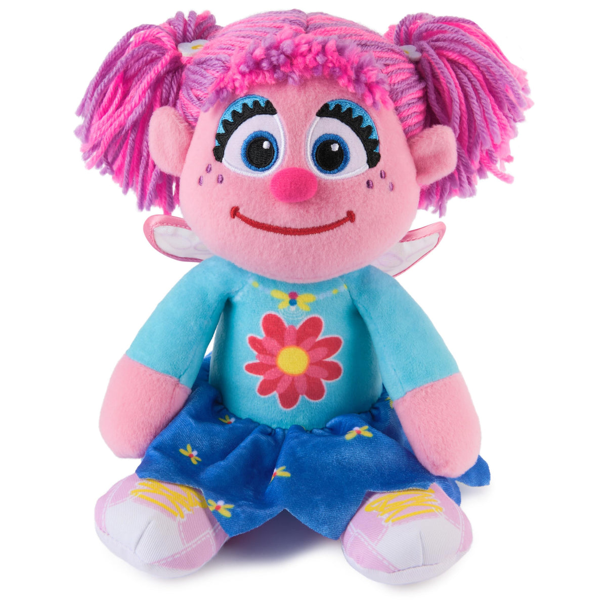 GUND Abby Cadabby Take Along Buddy plush for cuddling on the go.
