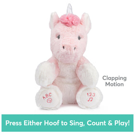 GUND Alora soft pink plush delivers gentle cuddling and comforting textures.