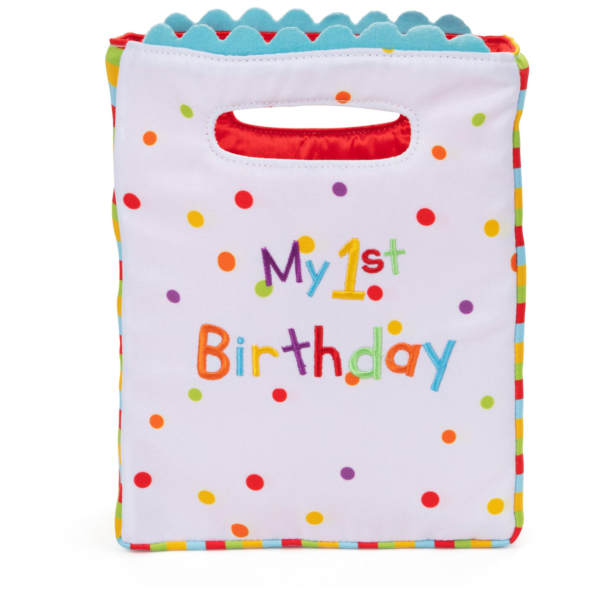 GUND squeaky cupcake toy for engaging sound play and curiosity.