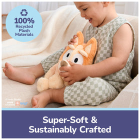 GUND Bingo floppy arms cuddling pose detail