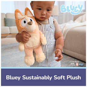 GUND Bingo pastel orange plush with floppy arms for gentle snuggles