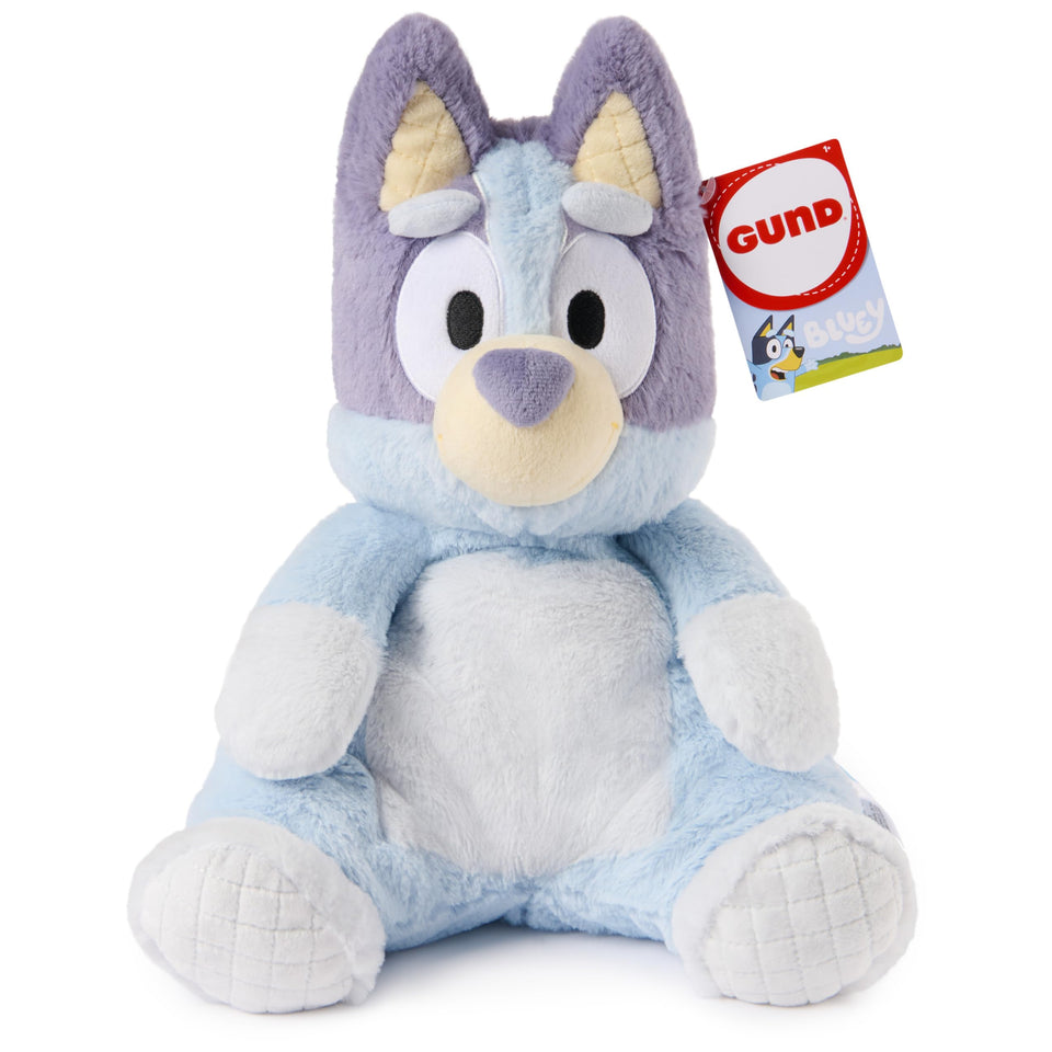 GUND Bluey 12.5-inch Oh So Snuggly plush ready for cuddles.