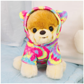 GUND Boo removable hoodie with ear details; easy to clean and dress.