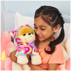GUND Boo soft plush fur close-up; inviting huggability and charm.