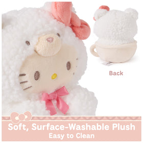 Cafe Latte collection spotlight on GUND Hello Kitty display.