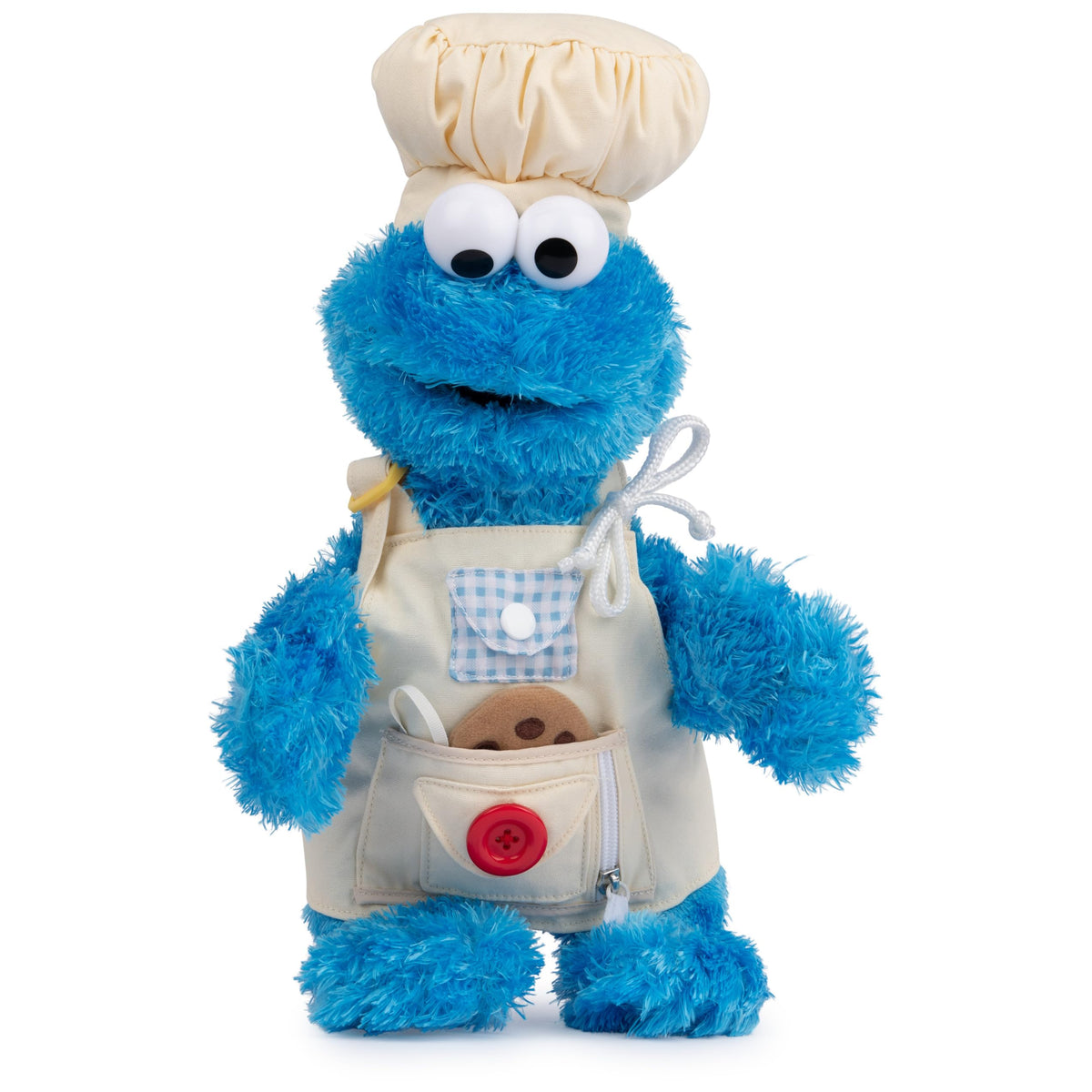 GUND Cookie Monster removable cookie for tactile play