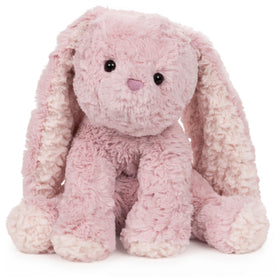 GUND Cozys Bunny plush stands 10 inches tall for comforting hugs.