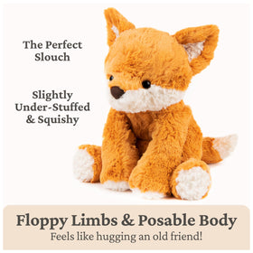 Close-up of textured rippled fur on the GUND Cozys Fox