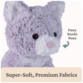 GUND Cozys kitten with floppy limbs ideal for hugs.