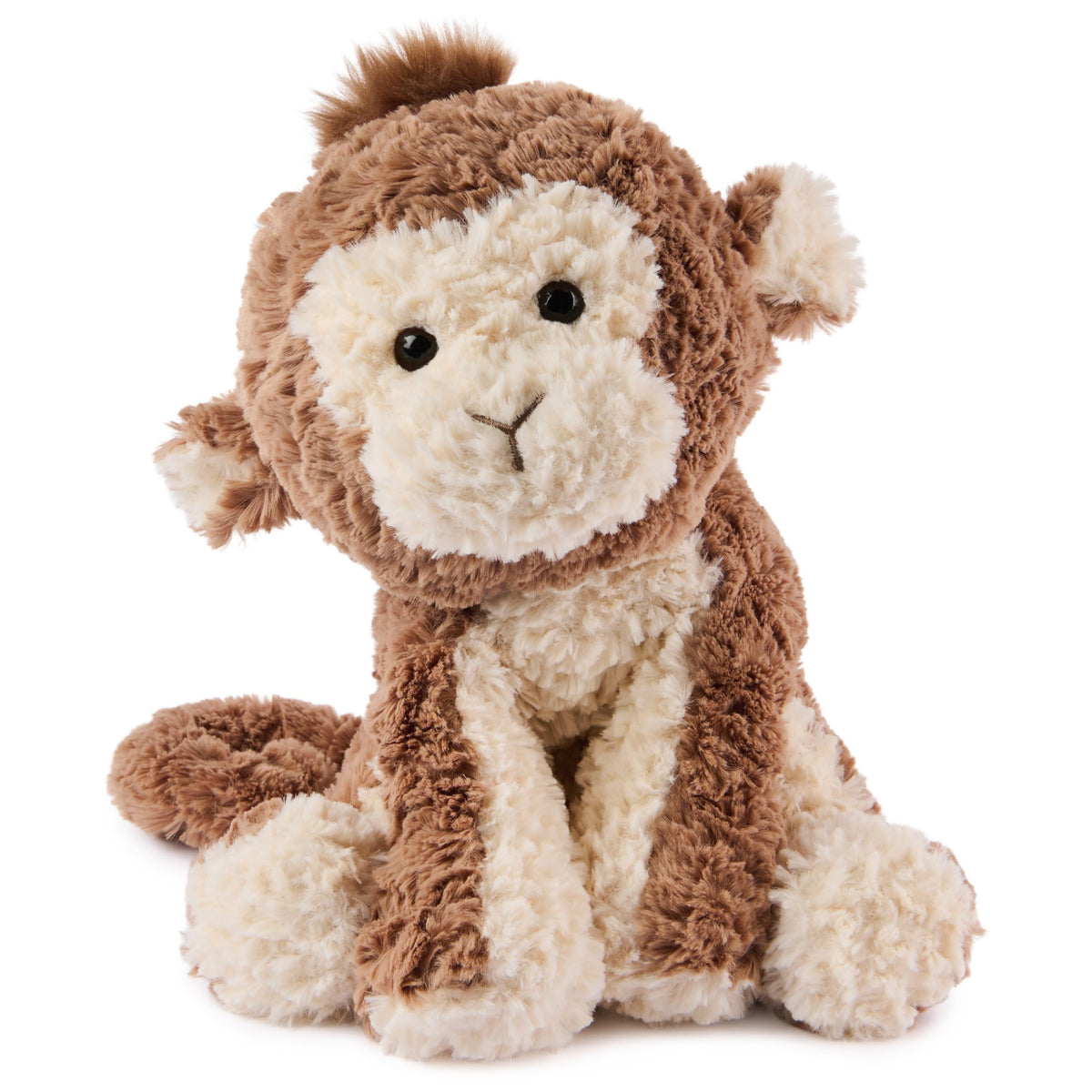 GUND Cozys Monkey 10-inch sitting plush for cozy hugs.