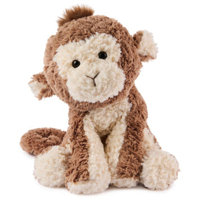 GUND Cozys Monkey 10-inch sitting plush for cozy hugs.