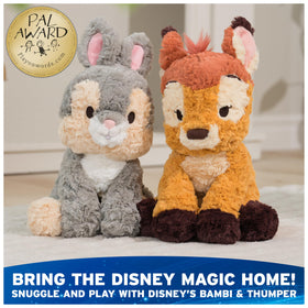 Bambi plush ears with pink lining by GUND