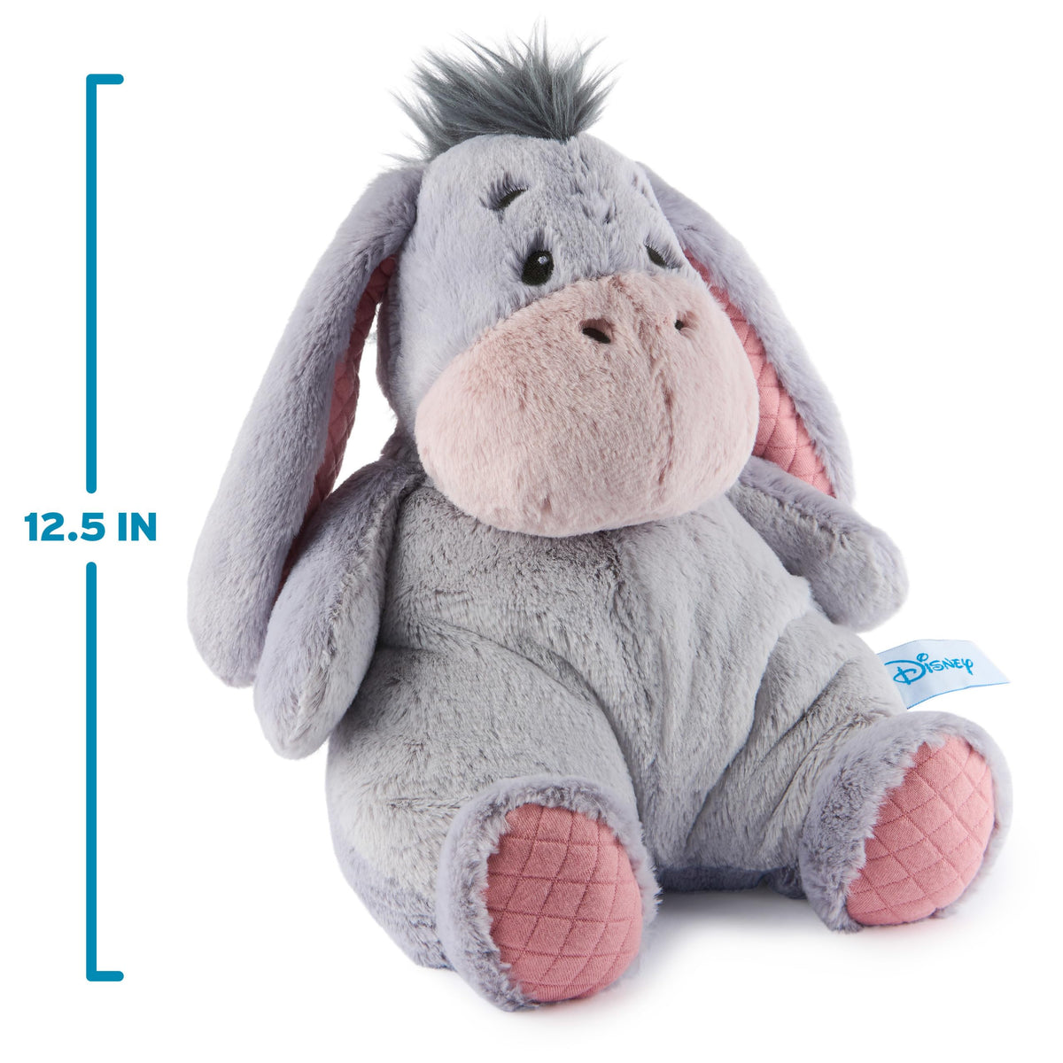 Close-up of plush texture showing plush surface and color tones.